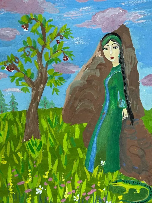 Малахитовая шкатулка, Васенева Александра