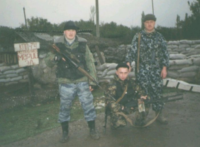 Павел Скороходов в служебной командировке в Чеченской Республике